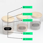 Waterproof Spice Jar Labels