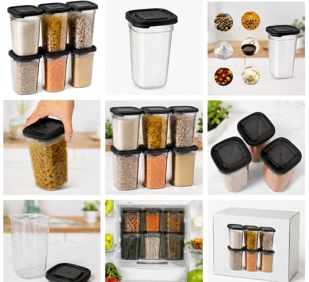 Airtight Pantry Storage Containers Set