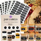 Waterproof Spice Jar Labels