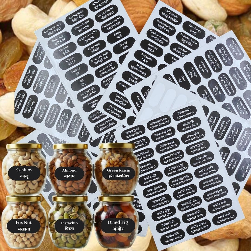 Waterproof Spice Jar Labels
